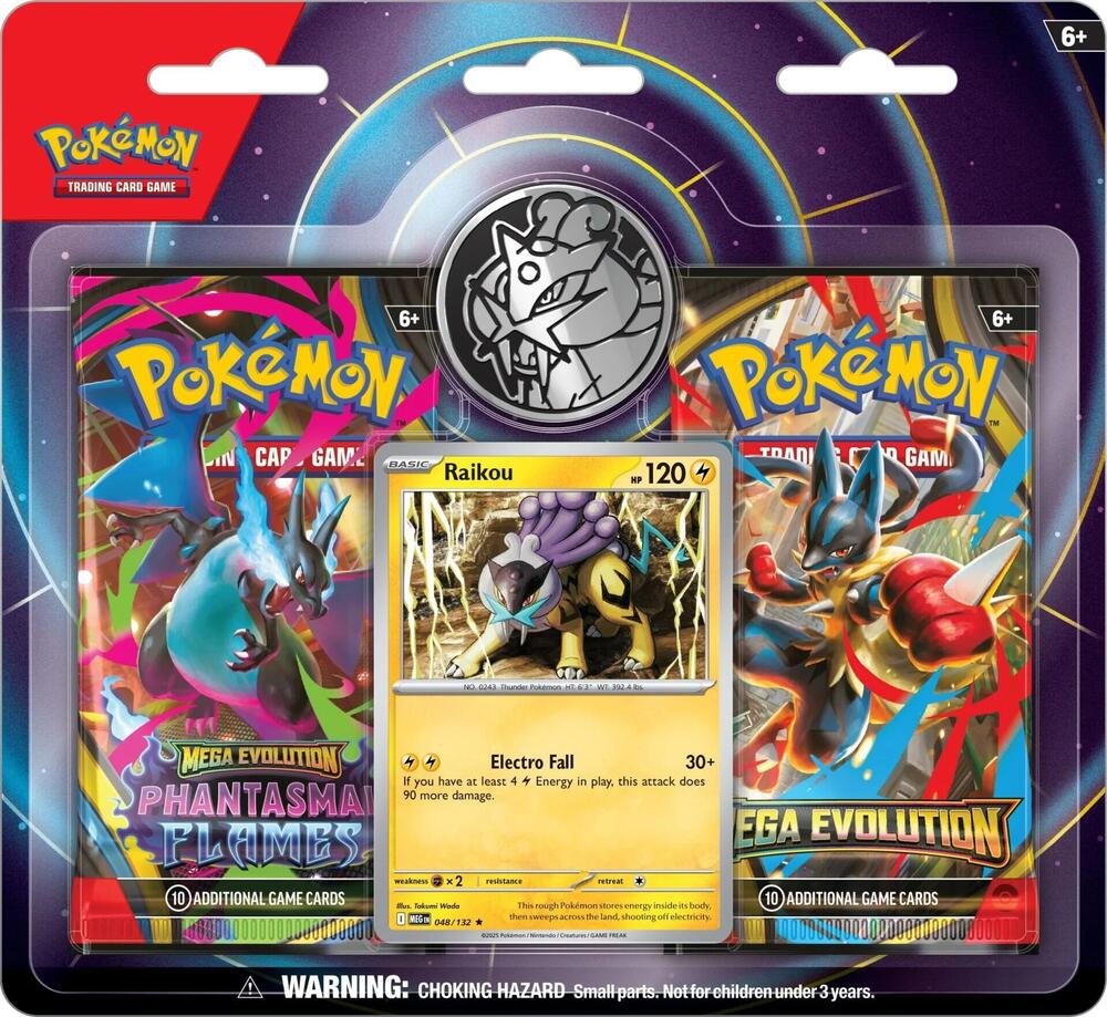 2-Pack Blister [Raikou] (3-tab) - Miscellaneous Cards & Products (MCAP)
