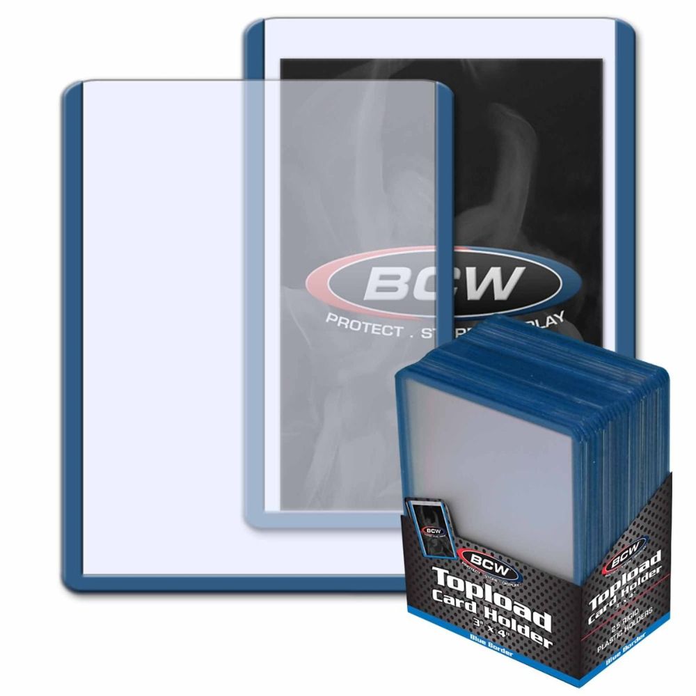 Standard Card Toploaders - BCW Brand