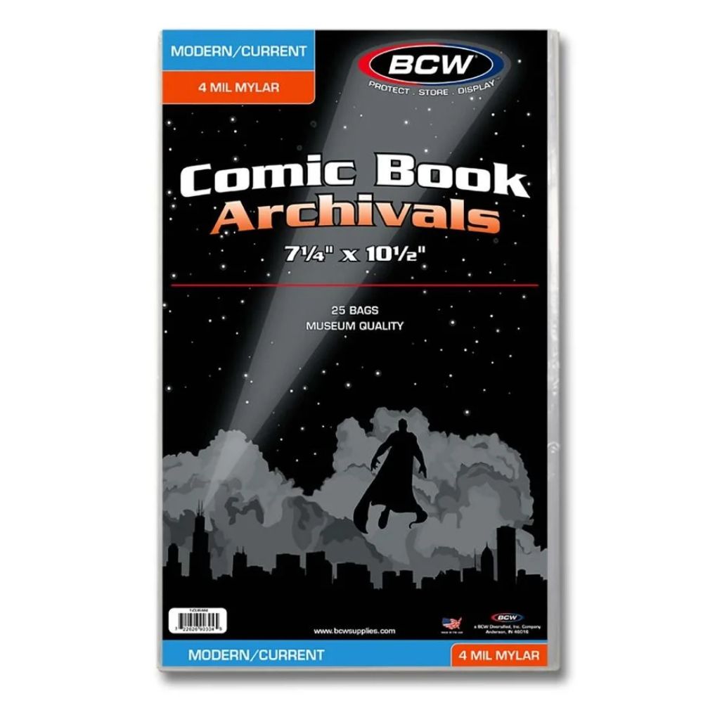 BCW Comic Book Mylar Sleeves