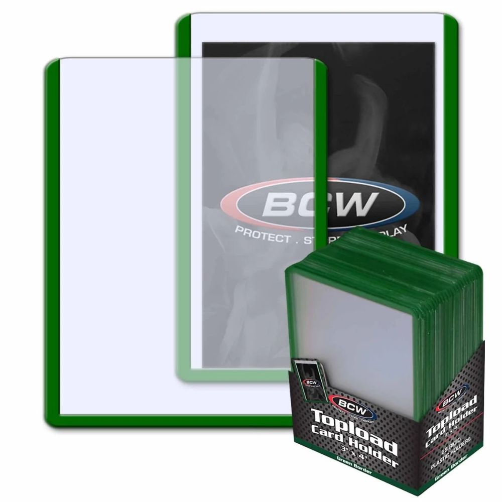 Standard Card Toploaders - BCW Brand