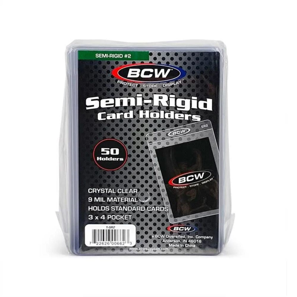 Semi-Rigid Card Holders - BCW Brand
