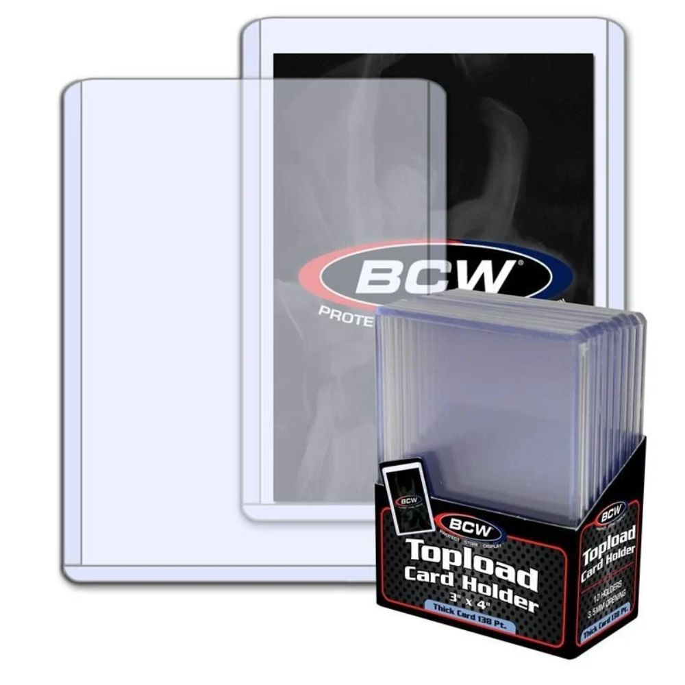 Thick Card Toploaders - BCW Brand