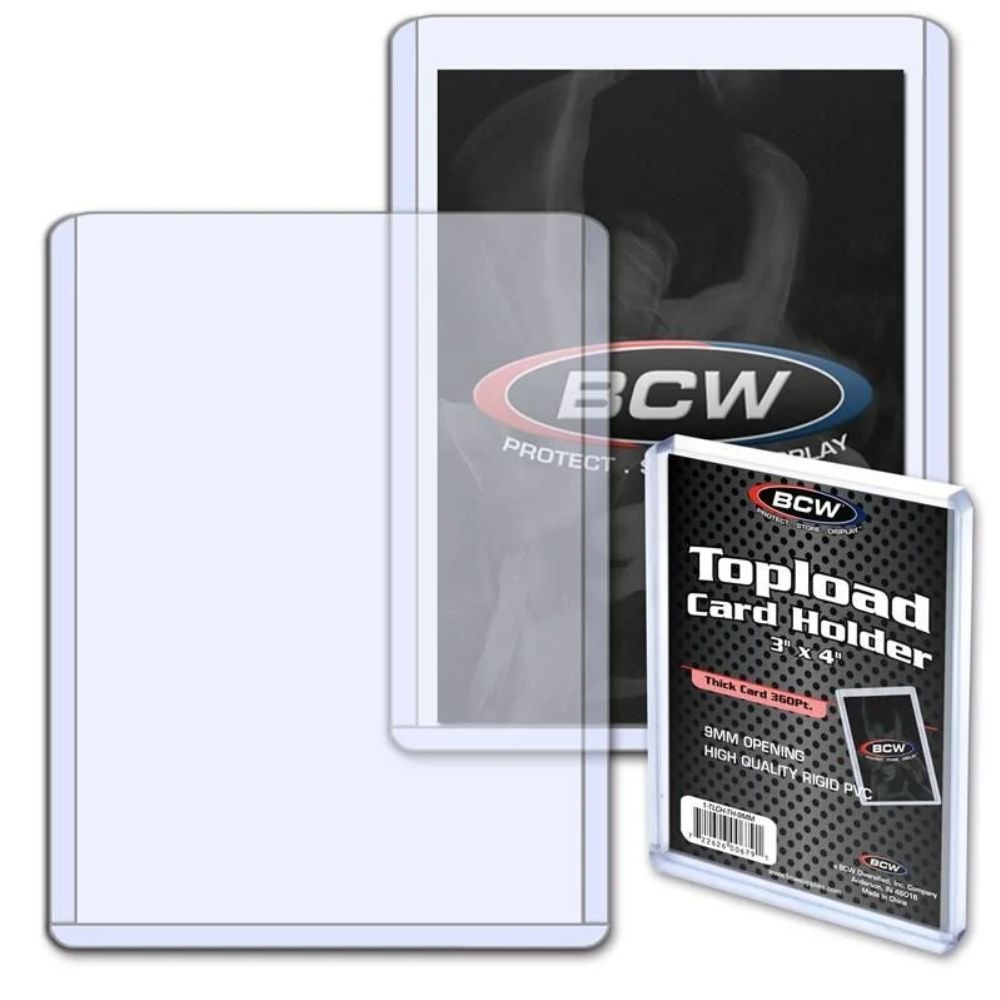 Thick Card Toploaders - BCW Brand