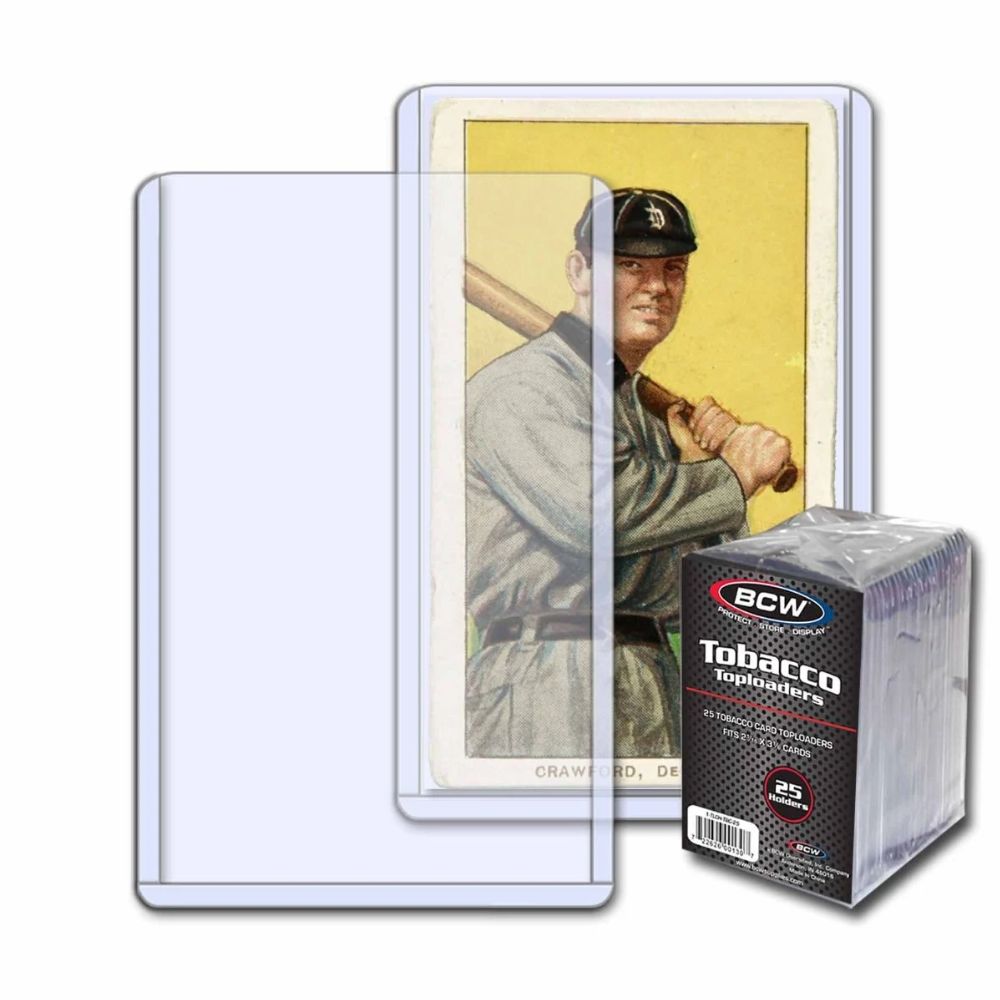 Standard Card Toploaders - BCW Brand