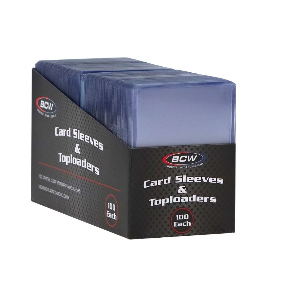 Standard Card Toploaders - BCW Brand